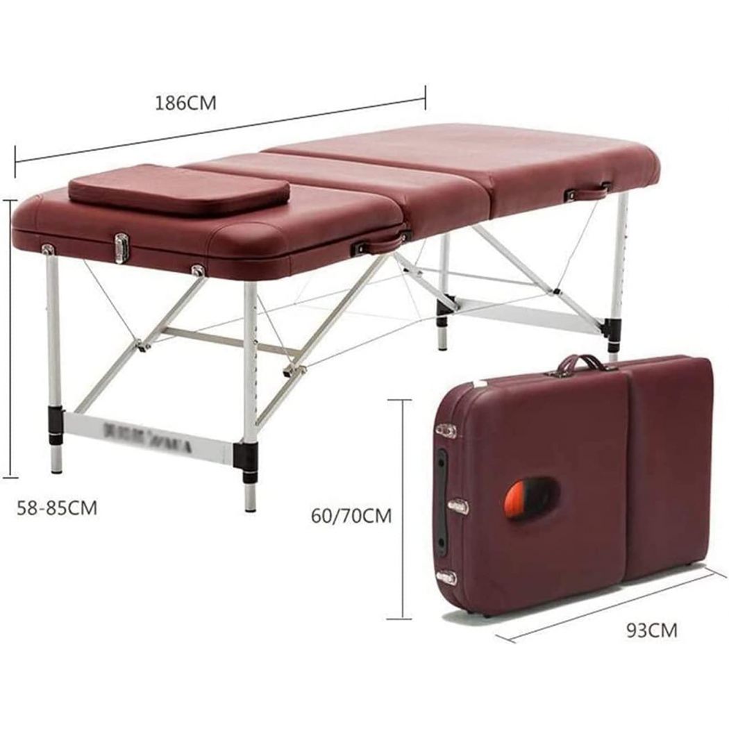 Beauty Salon Adjustable Salon Spa Facial and Massage Bed